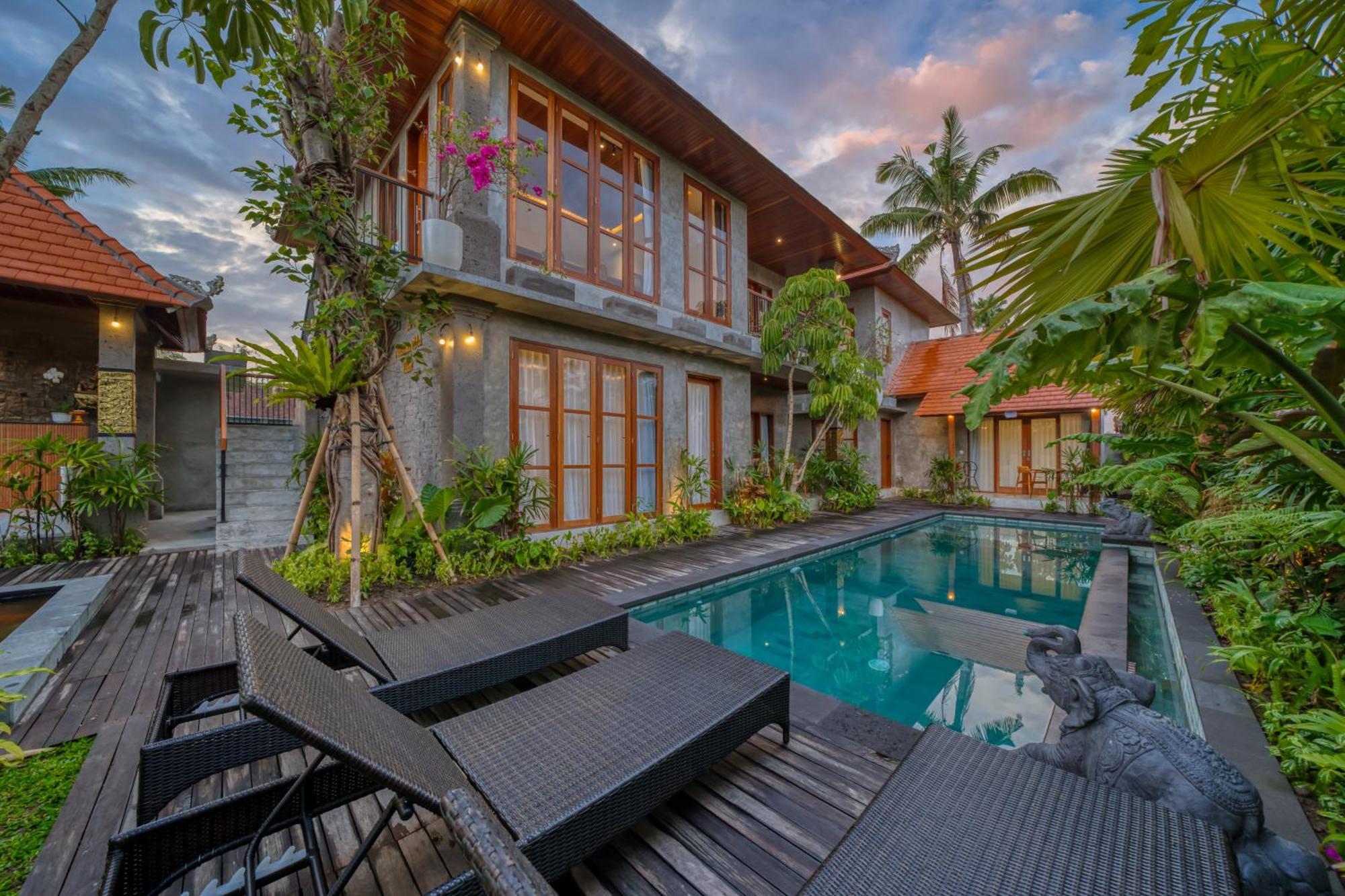 Akasha Villa Ubud Exterior foto